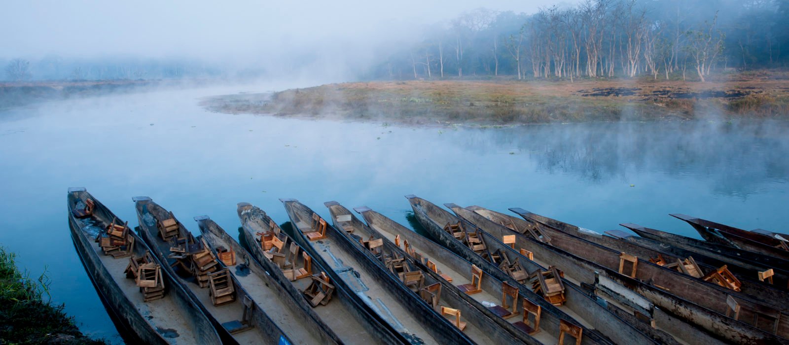 chitwan-boats