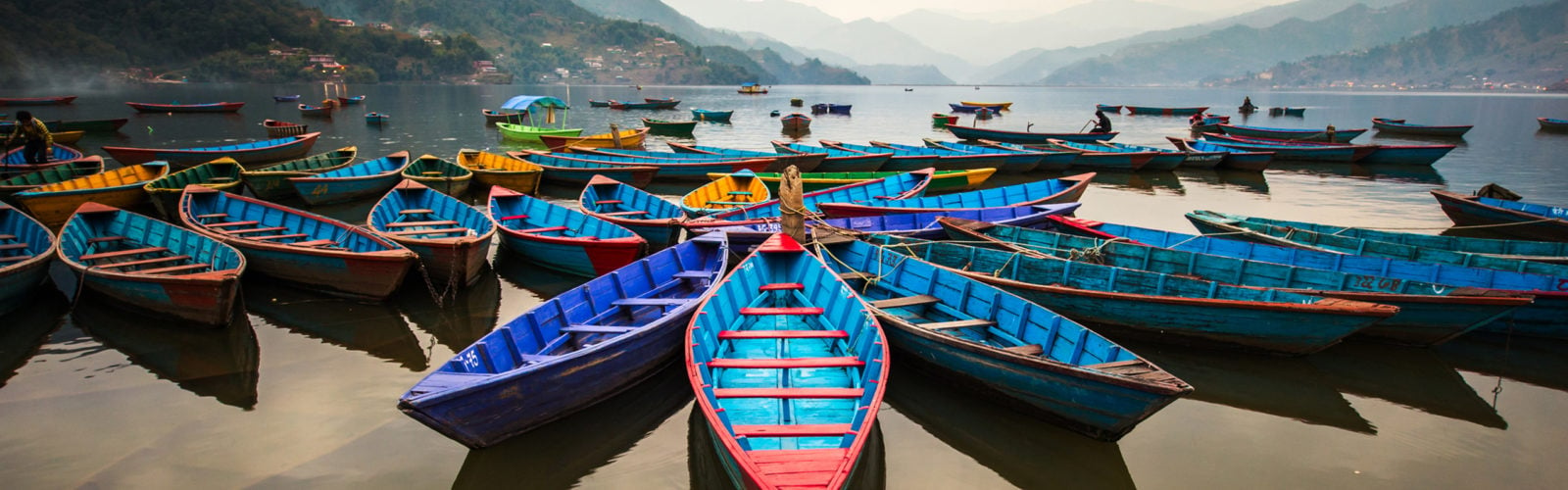 pokhara-lake-boats