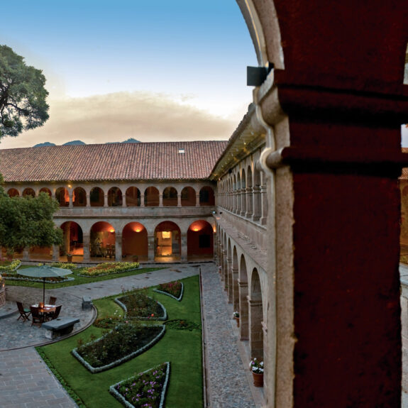Exterior shot of Hotel Monasterio, Peru, Cusco