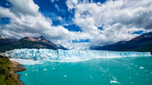 Famous Perito Moreno Glacier in Los Glaciares National Park, Patagonia, Argentina