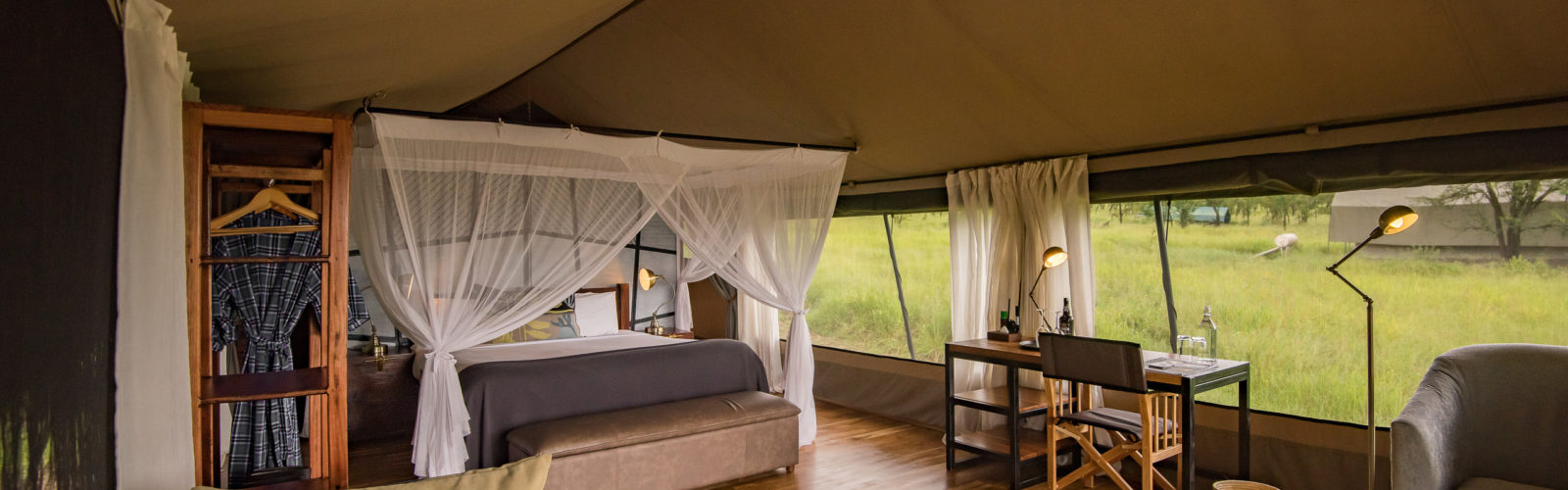 Dunia camp Tanzania interior