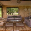 Dunia camp Tanzania lounge