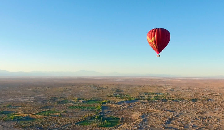 hot air balloon ride Atacama Desert