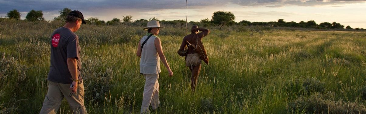 Walking safari Botswana
