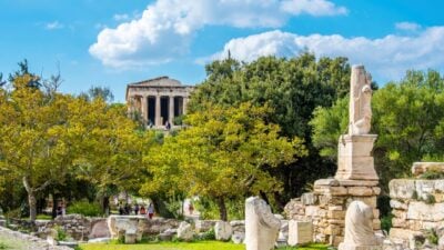Exploring the Agora in Athens