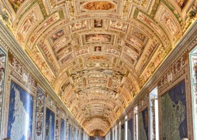 The Galleria della Carte or Gallery of Maps in the Vatican