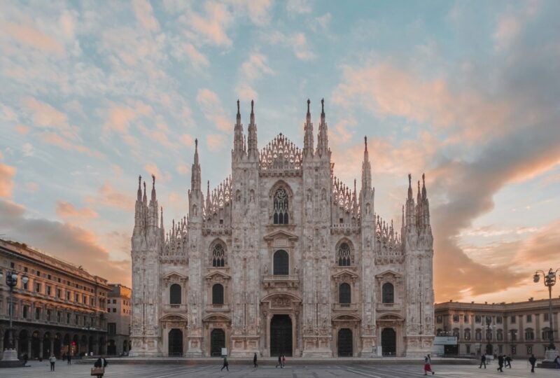 Milan cathedral facada