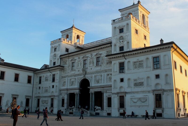 Villa Medici exterior in Rome