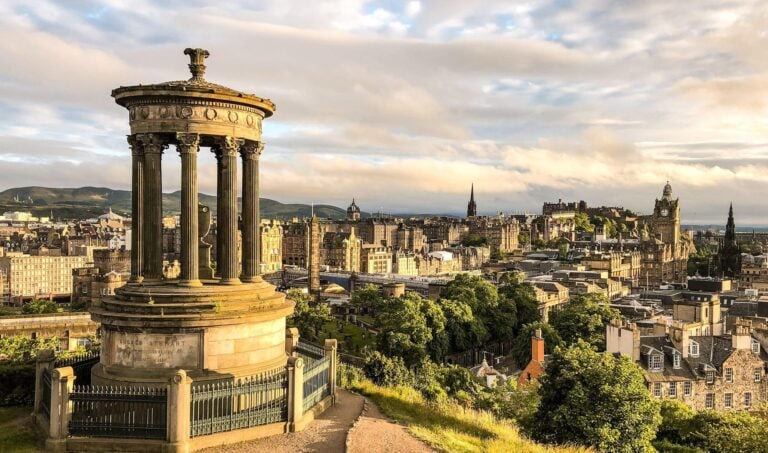 Views over Edinburgh