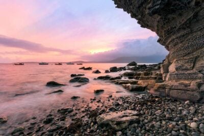 Sunset at Elgol Beach, Isle of Skye,