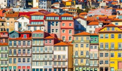 Old historical houses of Porto
