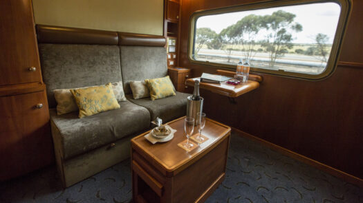 The Ghan interior cabin