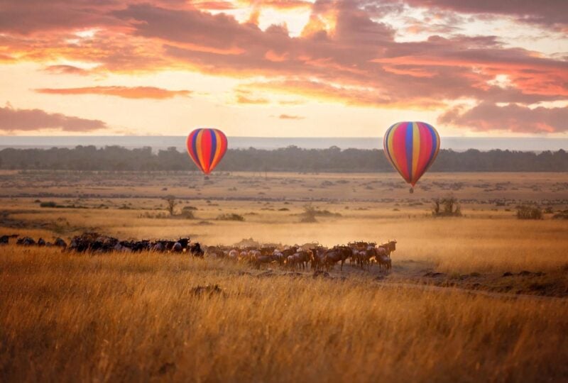 Masai Mara hot air balloon