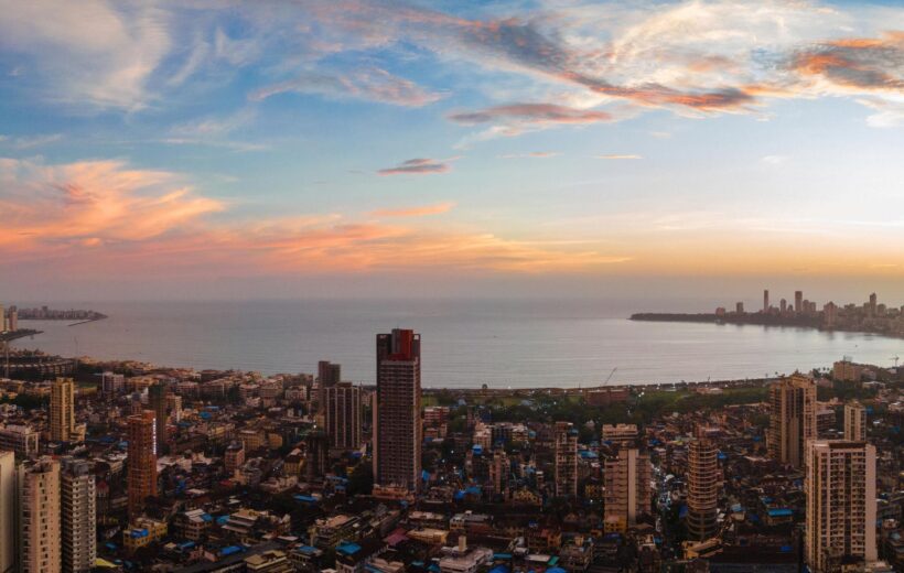 Marine Drive Mumbai Panorama