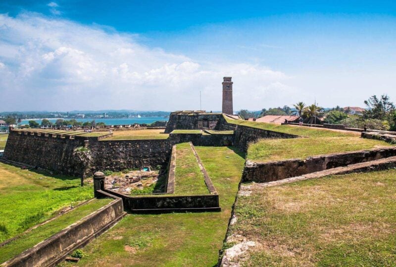 Dutch fort Galle, Sri Lanka.