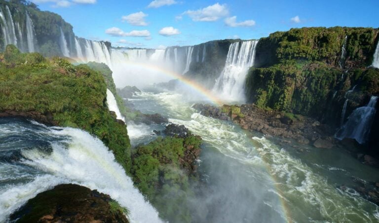 Iguazu Falls, Argentina and Brazil.