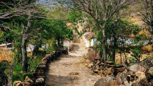 camino real colombia barichara to guane