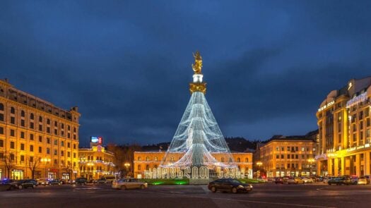 Tbilisi, Georgia - Jan 8th - christmas