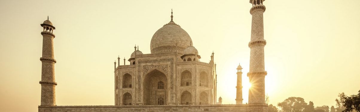 Taj Mahal sunrise Agra India